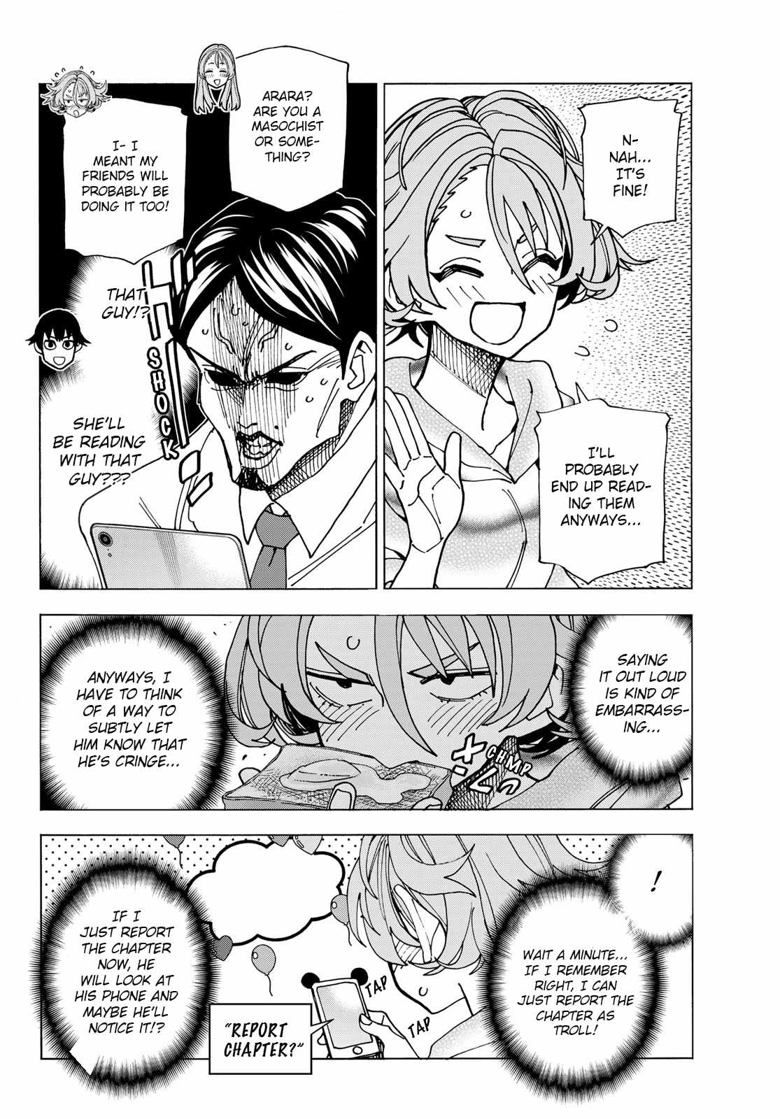 The Story Between a Dumb Prefect and a High School Girl with an Inappropriate Skirt Lengt Chapter 68 3